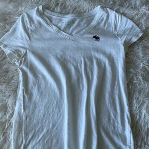 white t shirt v neck